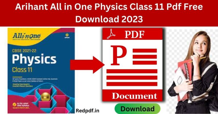 Arihant All in One Physics Class 11 Pdf Free Download