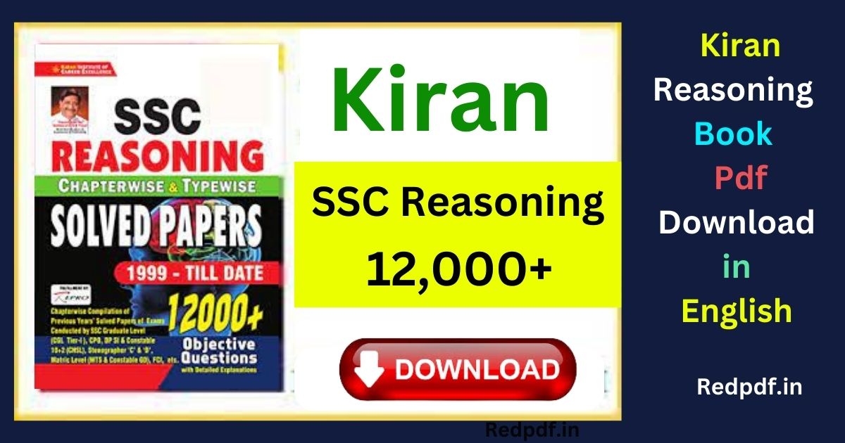 Kiran Reasoning Book Pdf Download in English