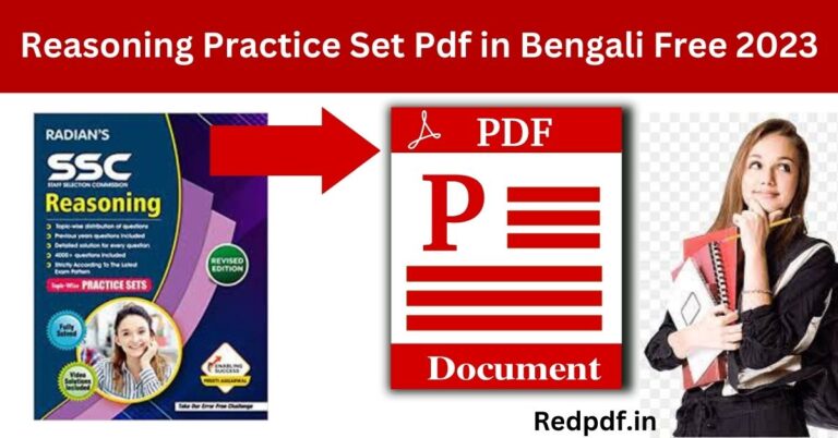 Reasoning Practice Set Pdf in Bengali