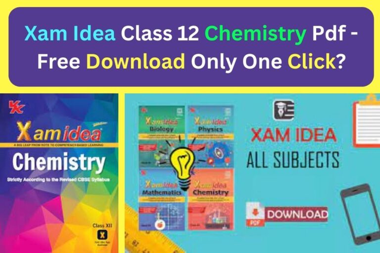 Xam Idea Class 12 Chemistry PDF 2022-23